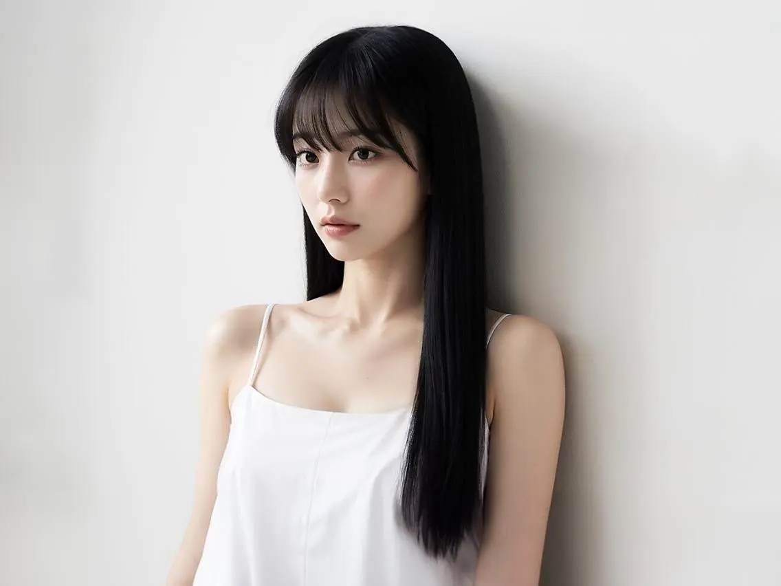 【地毛風ストレート】縮毛矯正+カット+トリートメントの写真