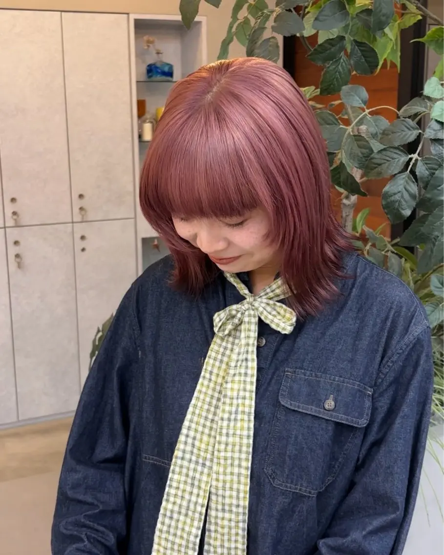 ブリーチ+髪質改善トリートメント🕊 ͗ ͗〰︎︎の写真