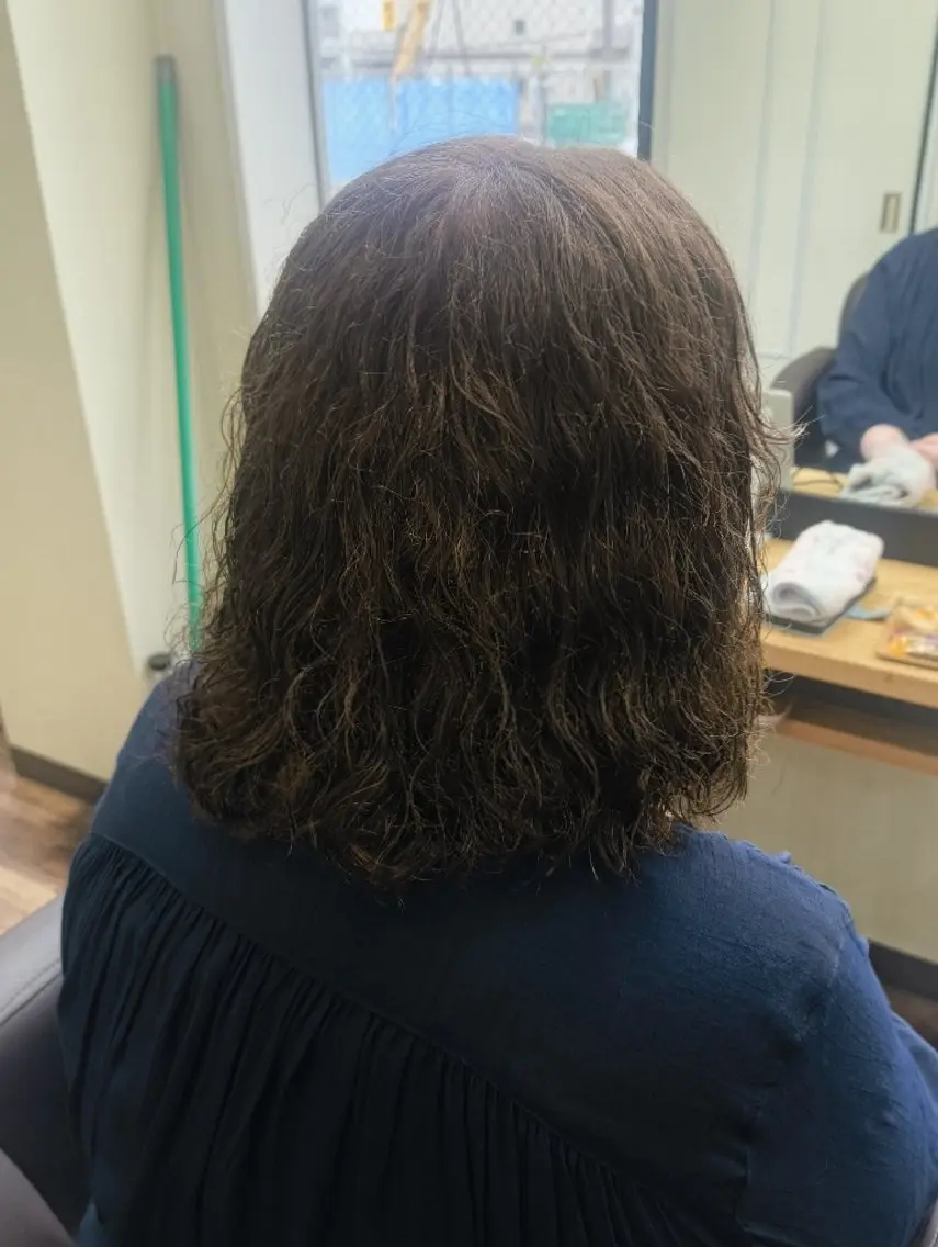 ミディアム カラー カット ヘアカラー 村松 和歌子のヘアスタイル