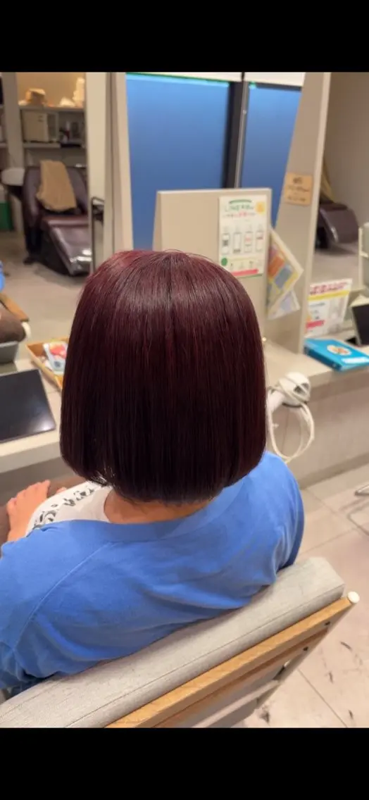 カラー 直井 和佳奈のヘアスタイル