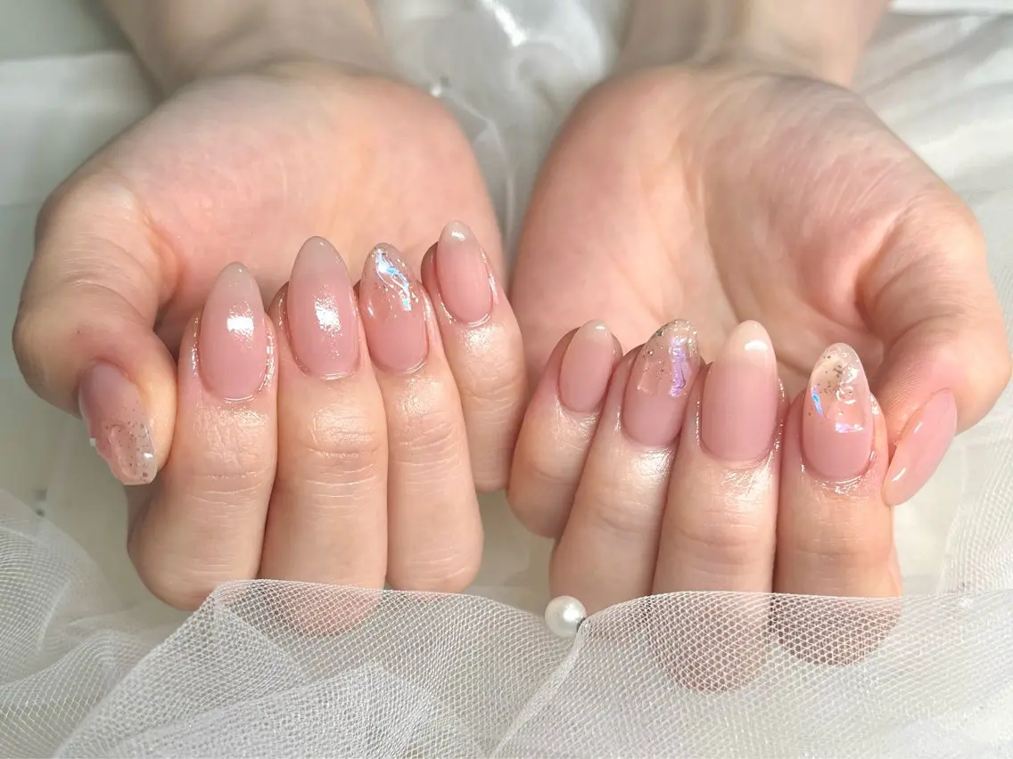 ネイル ハンドネイル joie ange rinna上本町のネイルデザイン