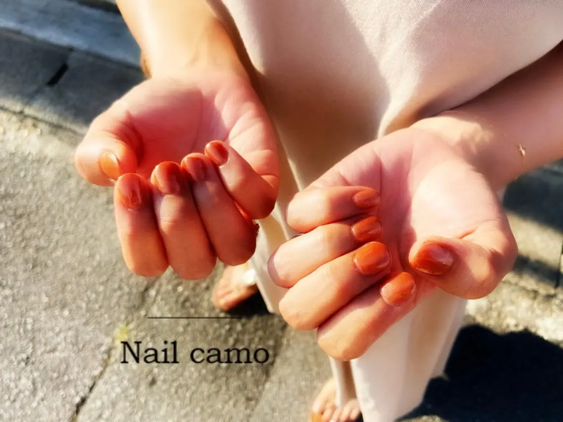 ネイル ワンカラーネイル ハンドネイル 🌟Nail camo🌟のネイルデザイン