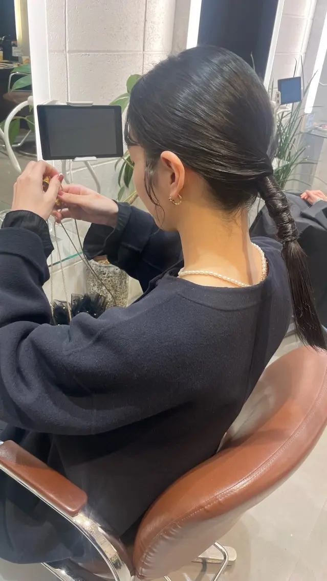 ヘアセット chic 渡辺 桃羽のヘアスタイル