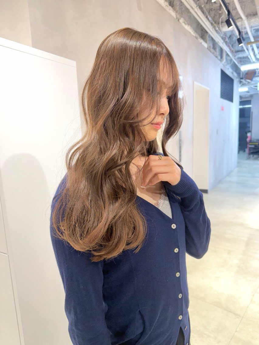 ロング カラー ベージュカラー ブリーチ ブラウンカラー ブラウンベージュ カット ヘアカラー トリートメント ブリーチ/ベージュ/ ショート/あかね🌼のヘアスタイル