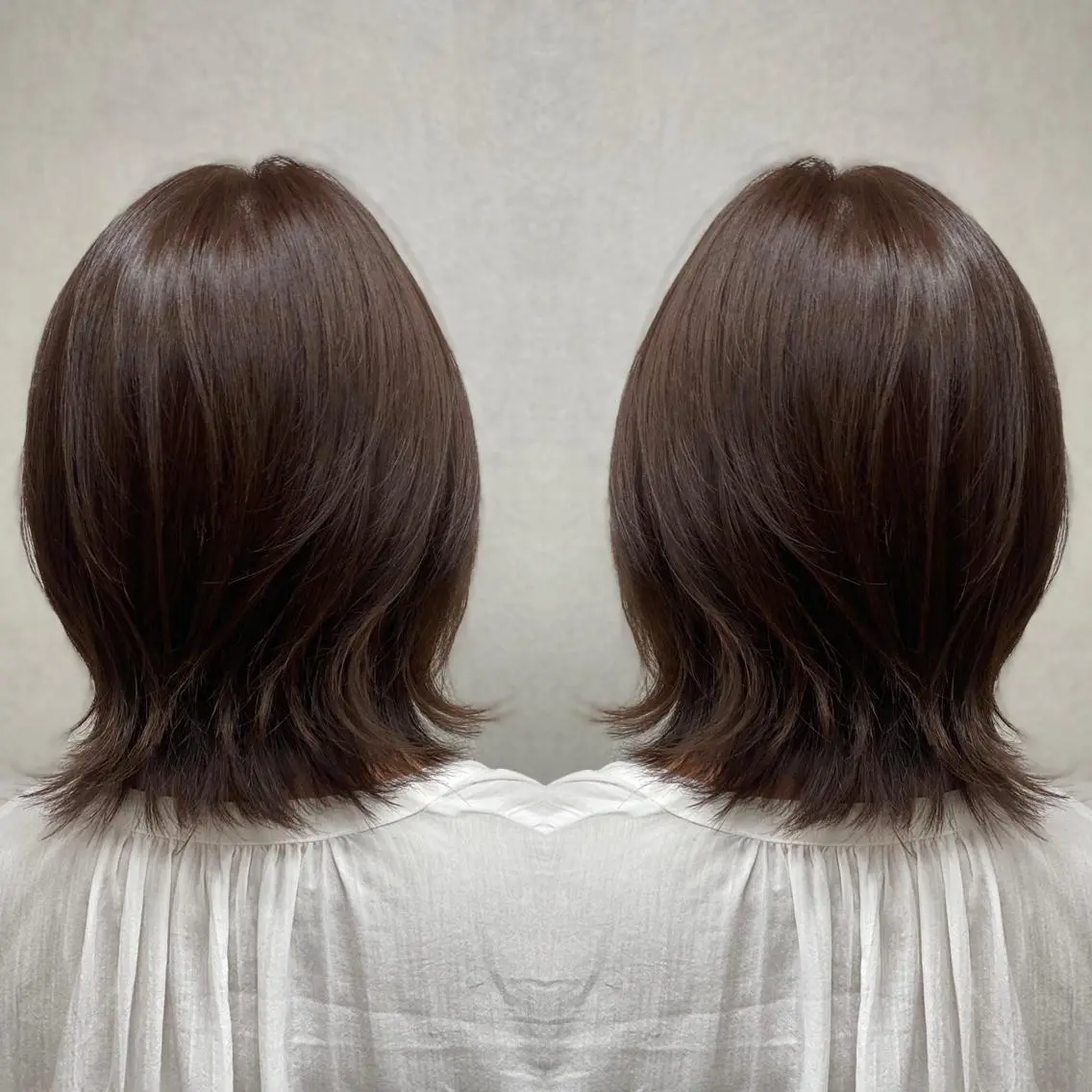 ミディアム カラー tocca 💜石田愛結💜のヘアスタイル
