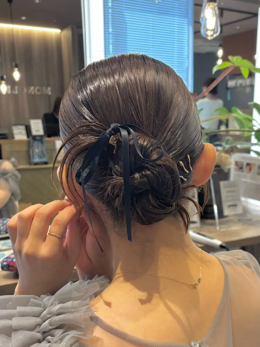 🌸【クイックヘアセット】30分仕上げ💐結婚式・お呼ばれに ※注意事項を必ずお読みください。の写真