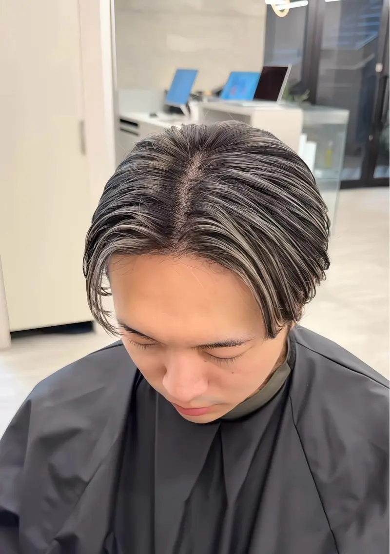 ショート ヘアカラー 🇺🇸ルミナ🔥 海外ハイライトのヘアスタイル