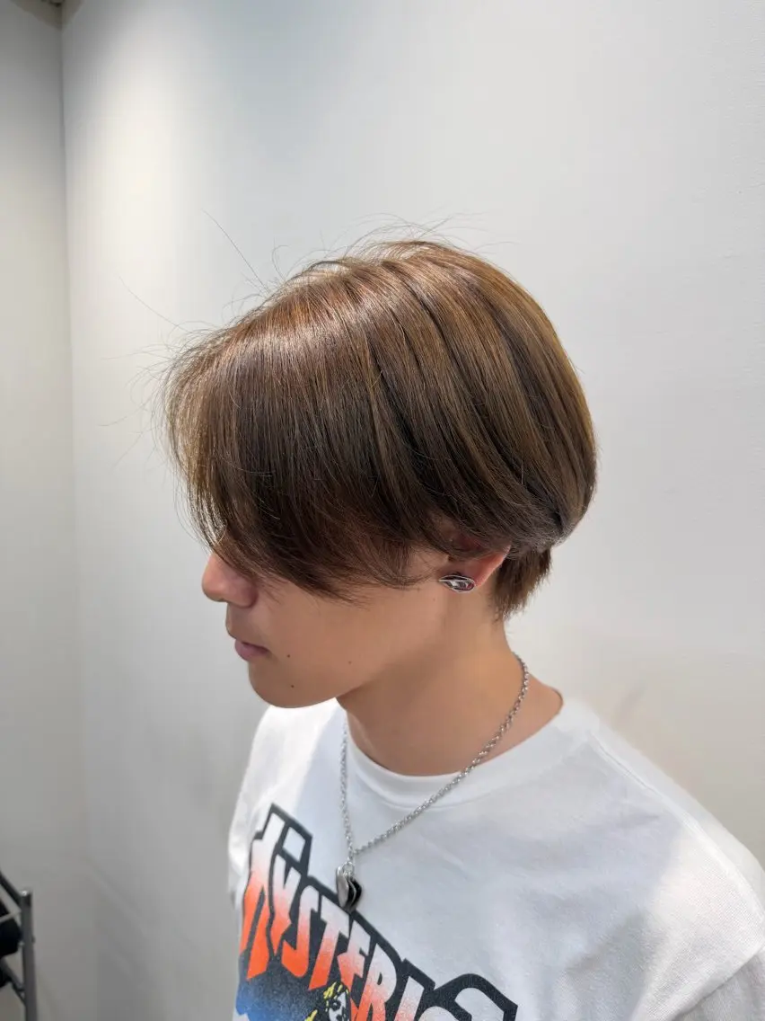 透明感カラー(ショート、メンズ) 〜一人ひとりに合わせたオーダーメイドカラー〜の写真