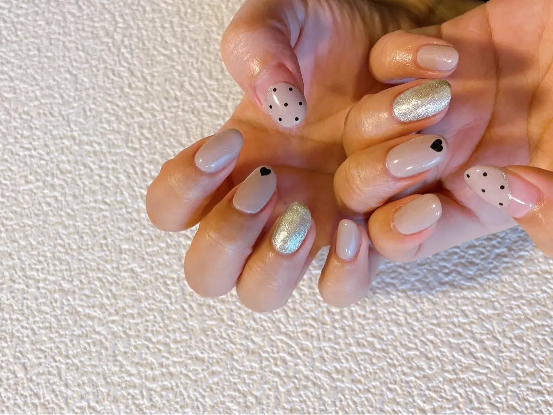 ネイル ジェルネイル ホログラムネイル 韓国ネイル メンズネイル ワンカラーネイル kiki nail たまプラーザのネイルデザイン