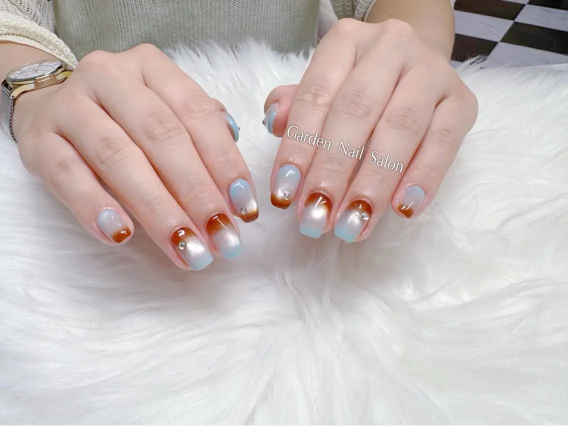 ミニモ限定 💅ハントニュアンス90分持ち込み 🧸¥6980(甘皮処理、オフ込み)の写真