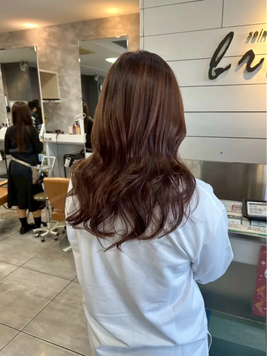 カラー 🌟艶カラー🌟 石中葵のヘアスタイル