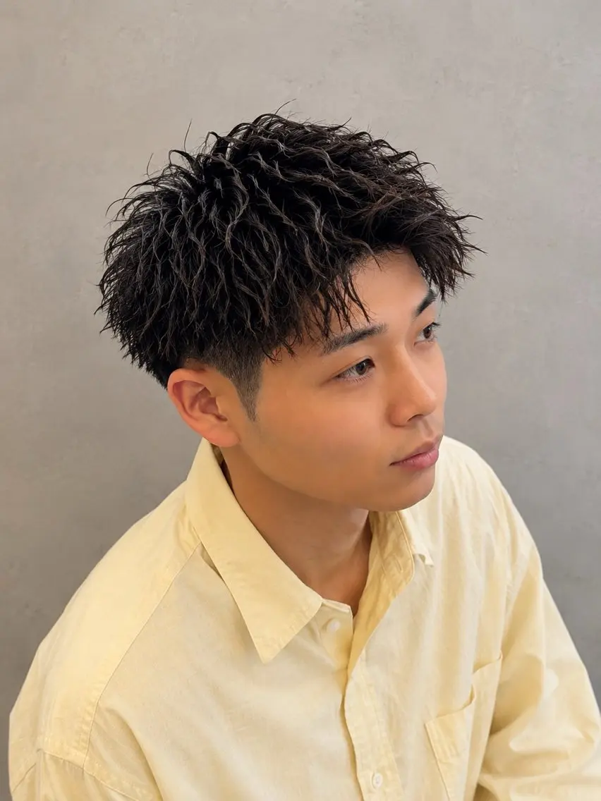 メンズ カット 大久保 藍梨のヘアスタイル
