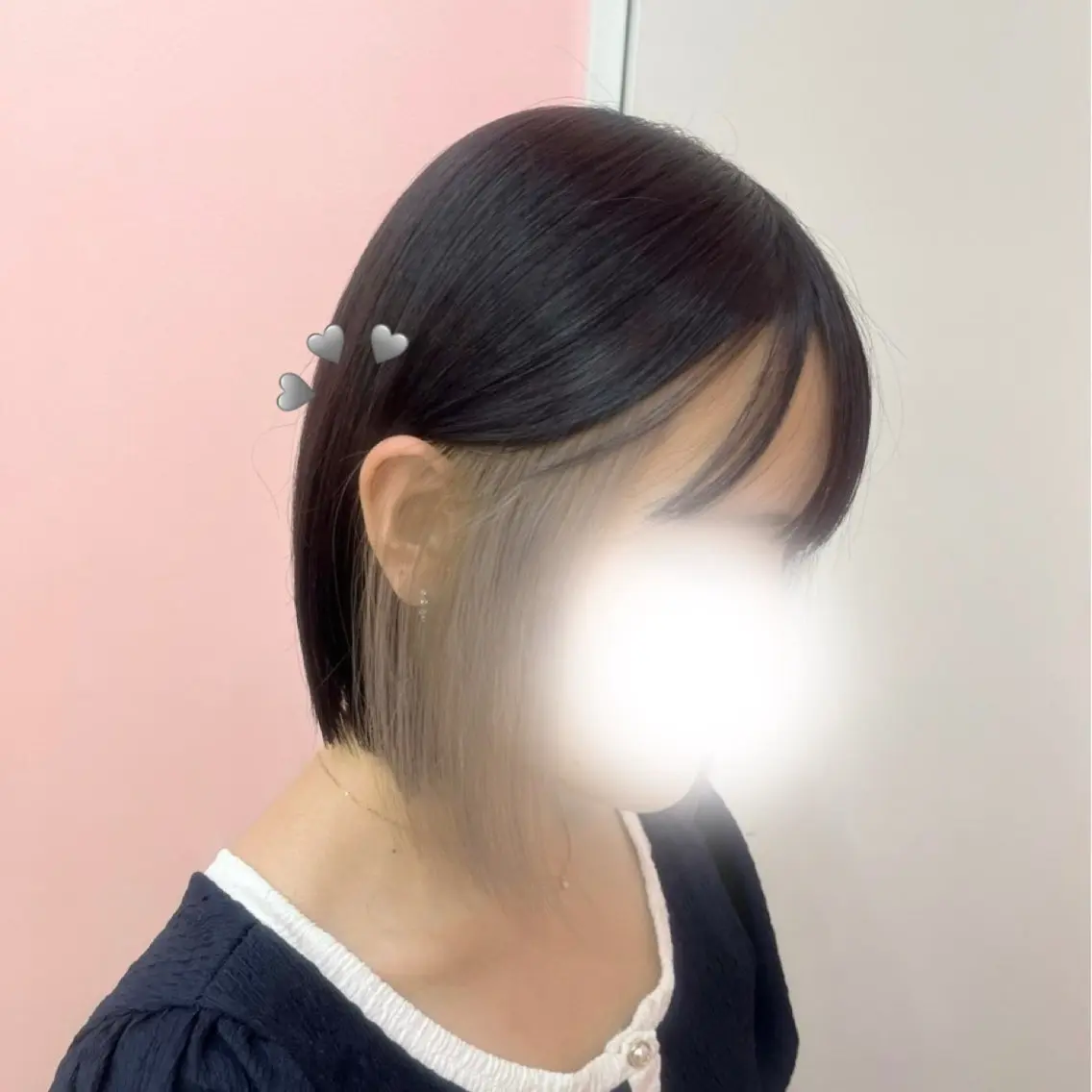 ショート カラー カット ヘアカラー ronmuu／ shizukuのヘアスタイル
