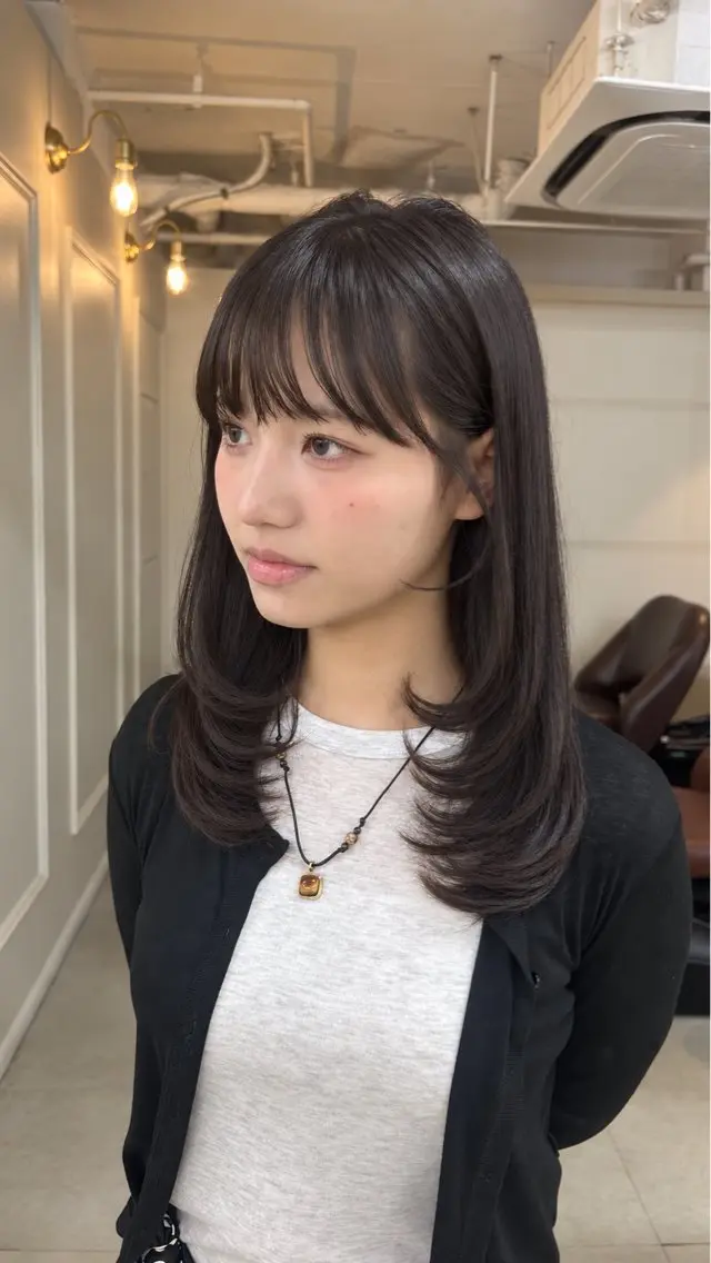 ロング カラー ヘアアレンジ グレージュ ハイレイヤー レイヤーカット カット ヘアカラー 🫧レイヤー/透明感 🫧Ryuseiのヘアスタイル