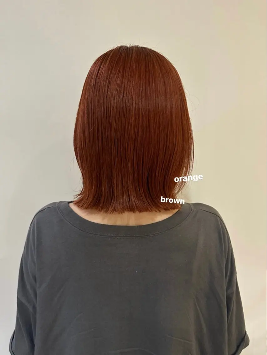 ショート カラー カット ヘアカラー トリートメント 暖色カラー/レイヤー 🌙 オノユリカのヘアスタイル