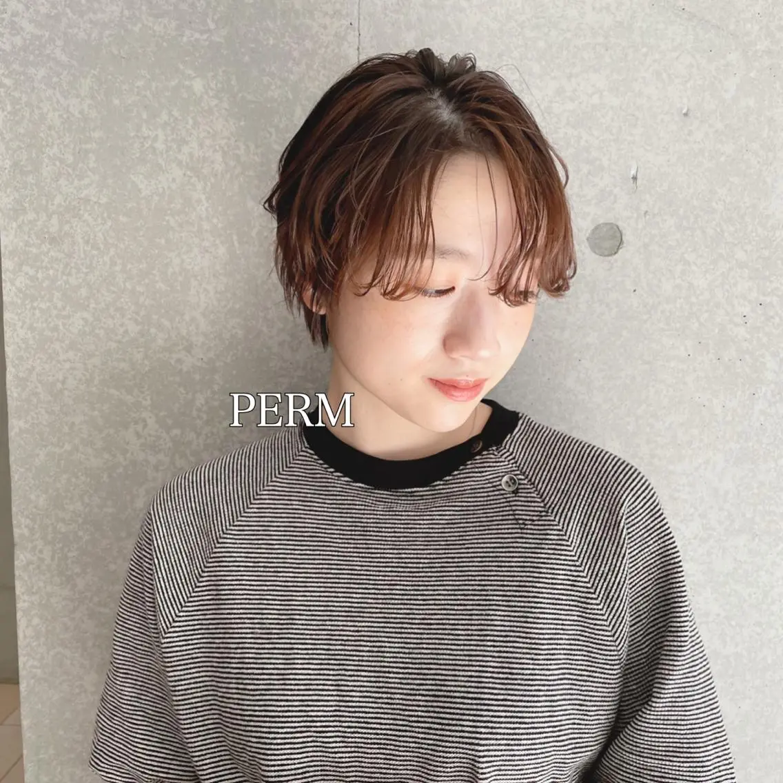ショート レイヤー🍒ウルフ 🤎店長anju🪽のヘアスタイル