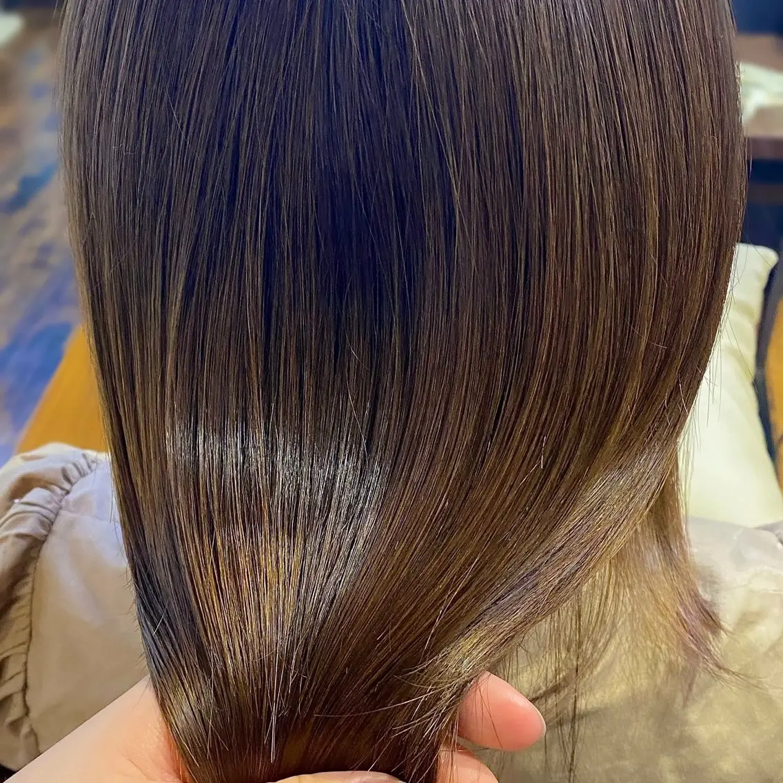 セミロング カット トリートメント kanako 🦋🫧のヘアスタイル