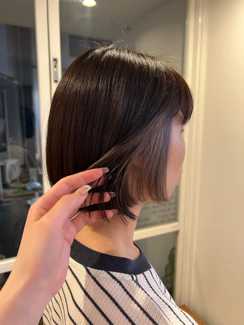 カラー 『YARD.』 森崎 優菜のヘアスタイル