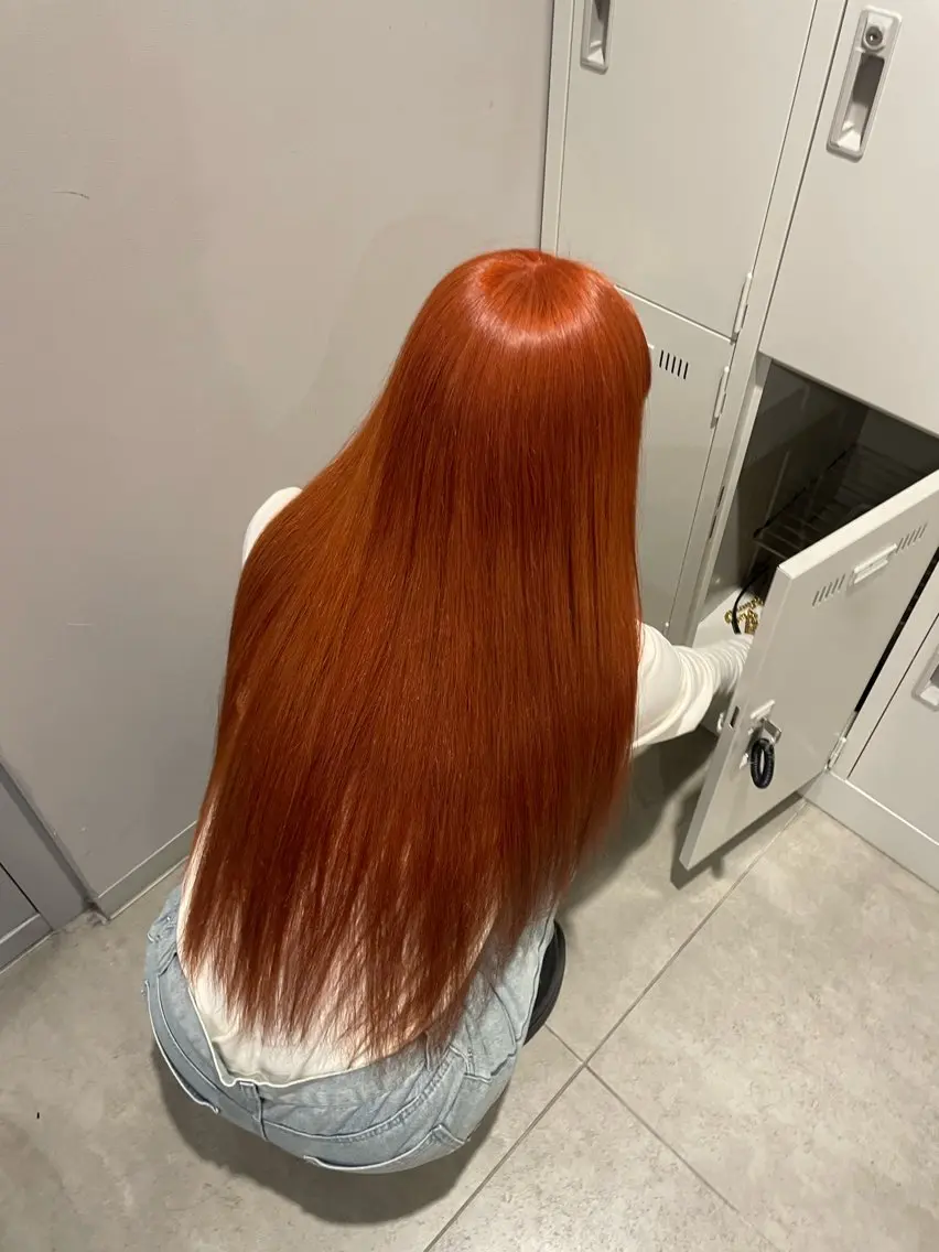 ロング カラー ヘアアレンジ ヘアカラー トリートメント ヘアセット 💗横浜美容室 💗HARUNAのヘアスタイル