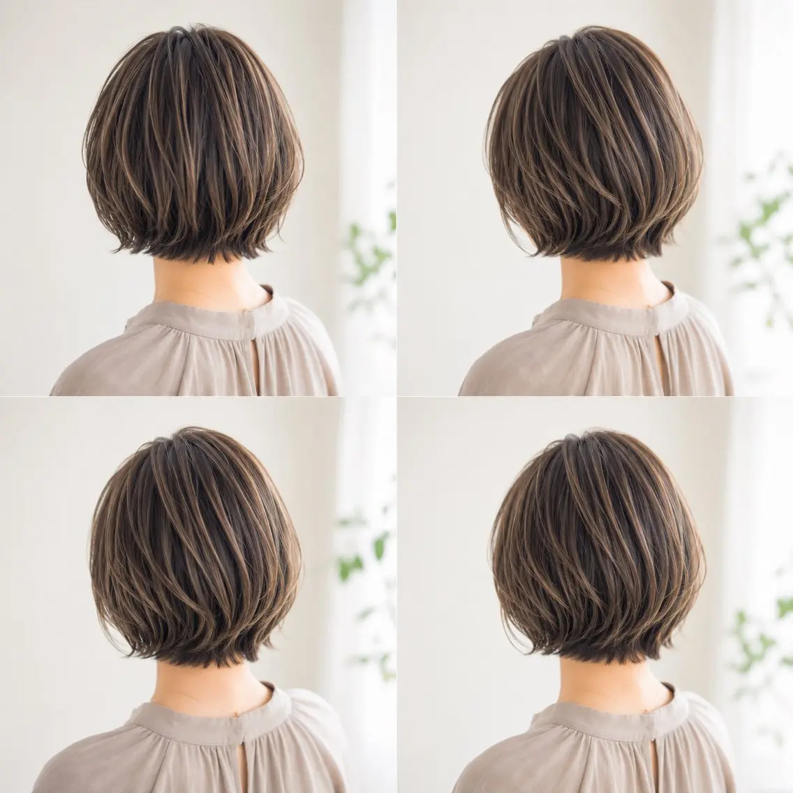 ショート カラー カット ヘアカラー 白髪ぼかし×ショート 天王町×玉山直哉のヘアスタイル