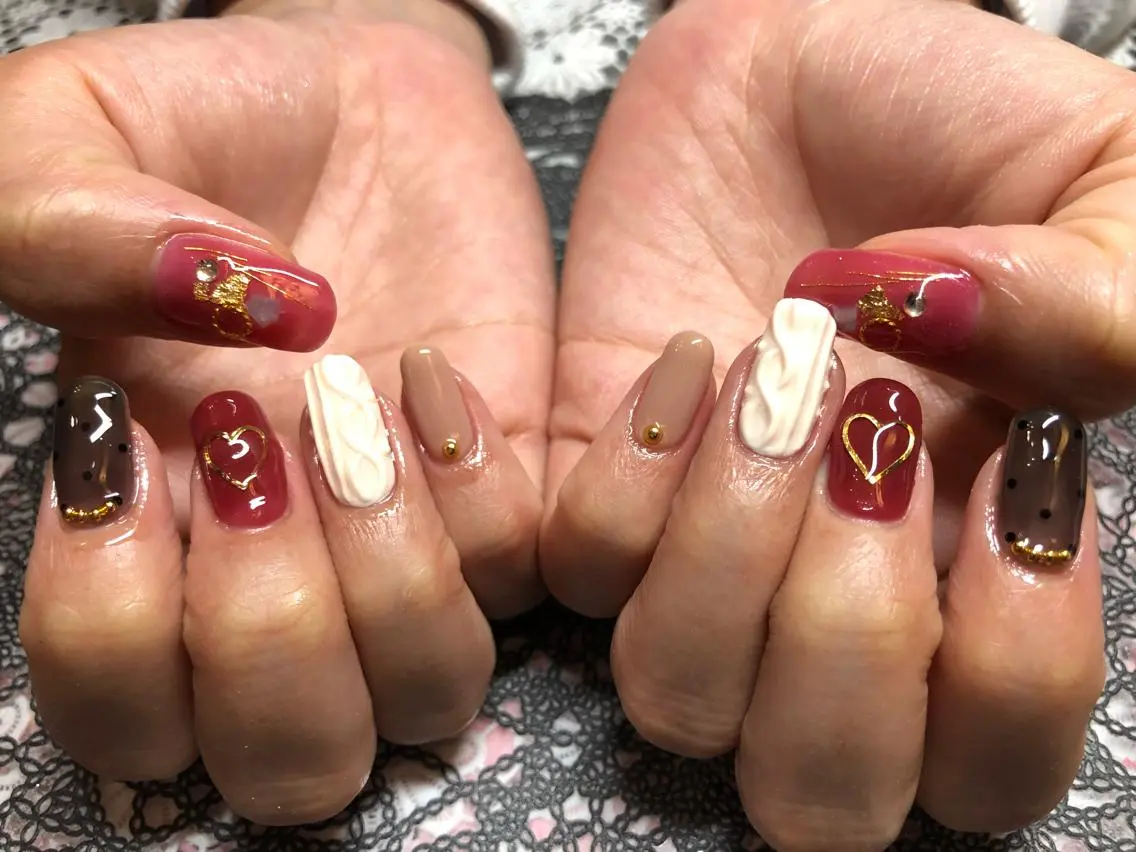 ネイル ハート J terrace Nailのネイルデザイン
