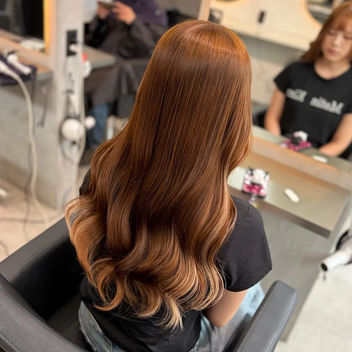 カラー ベージュカラー ブリーチ ブラウンカラー ブリーチなしカラー ヘアカラー MOMOKA /　Lapis今泉店のヘアスタイル