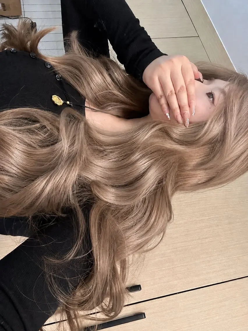 ロング カラー ヘアアレンジ ヘアカラー トリートメント 透明感カラー🎀艶髪 Anju/渋谷🎀のヘアスタイル