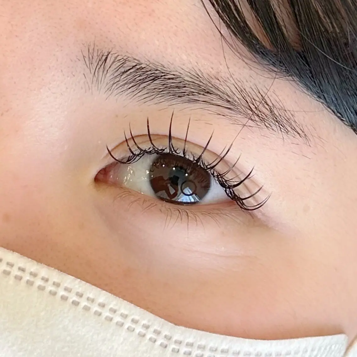 マツエク・マツパ 束感まつ毛 フラットラッシュ SHIINA .のマツエク・マツパデザイン