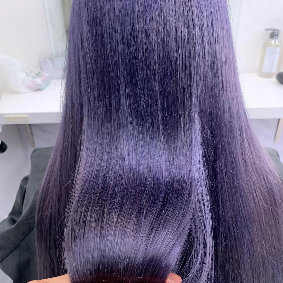 ミディアム カラー 柔らかbeige モトキのヘアスタイル