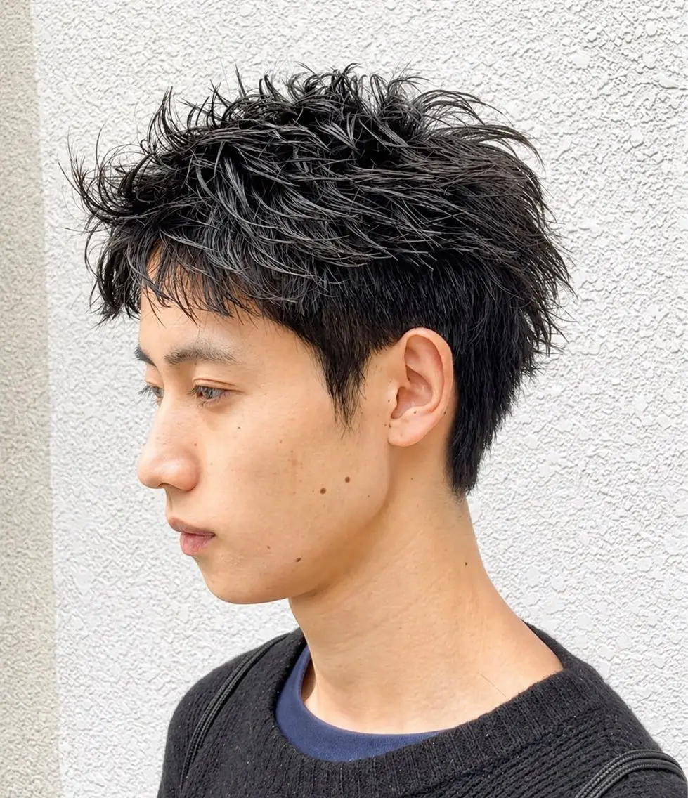ショート カット パーマ 🔱メンズパーマ特化 🔱山下和輝のヘアスタイル