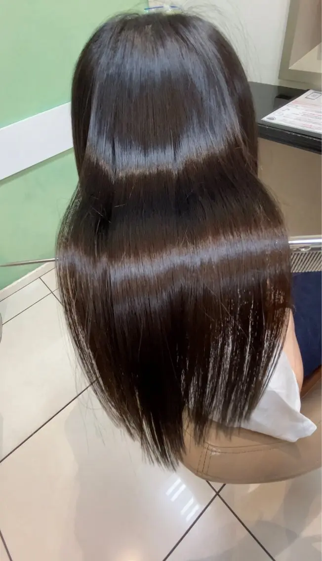 ロング パーマ 💎縮毛矯正💎 髪質改善・店長 伊藤のヘアスタイル