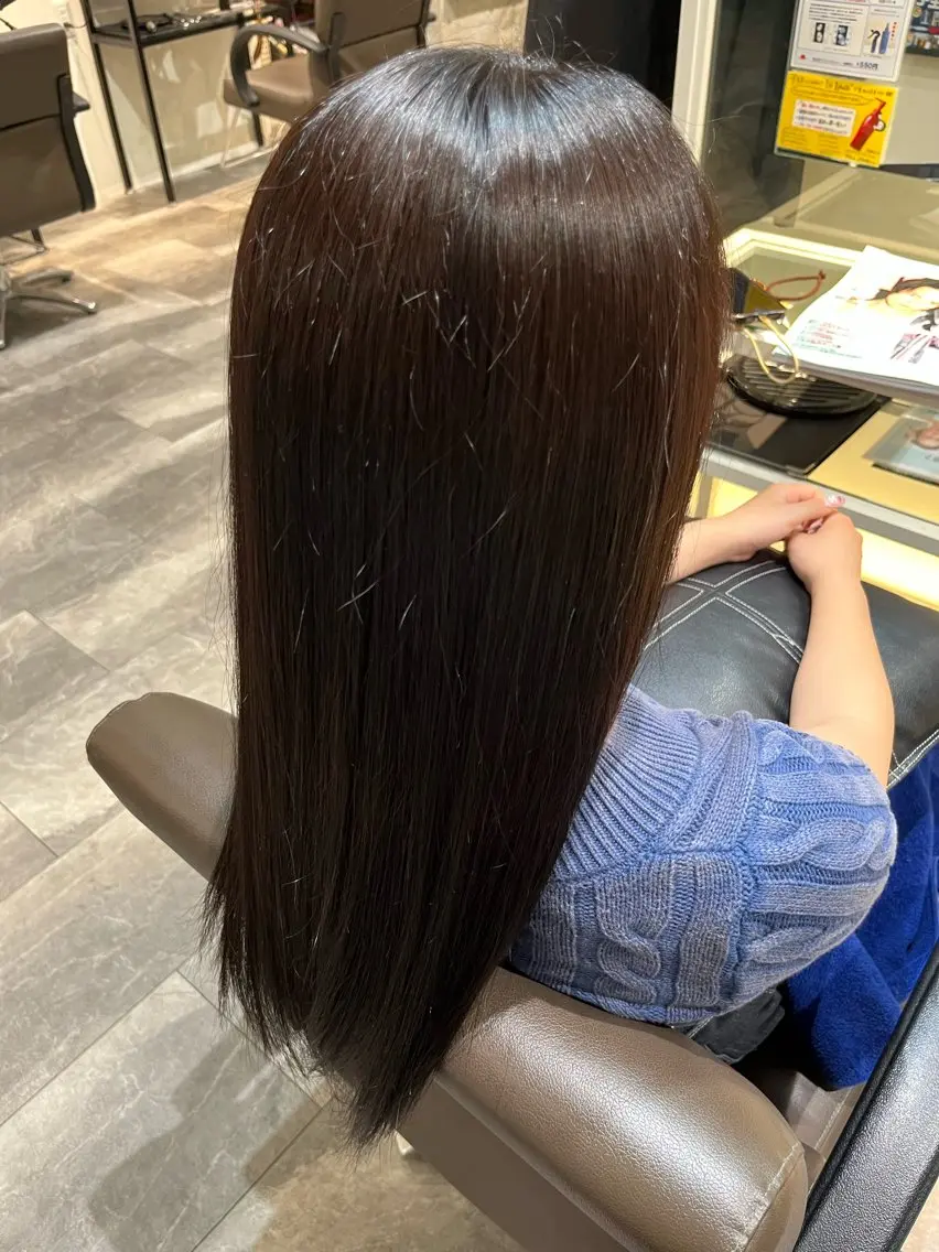 ロング カラー アッシュ 🔥坂本 リョウ🔥のヘアスタイル