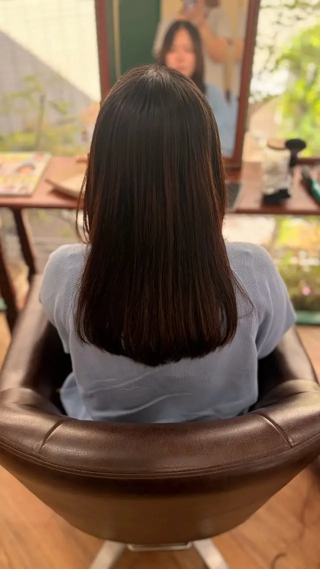 セミロング カット トリートメント . kanokoのヘアスタイル