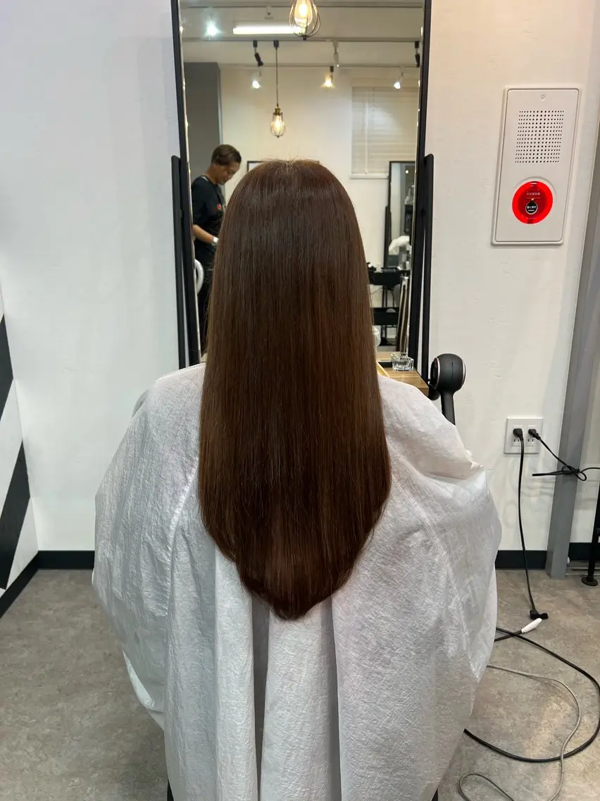 ヘアカラー エクステ 吉野 瑳桜のヘアスタイル