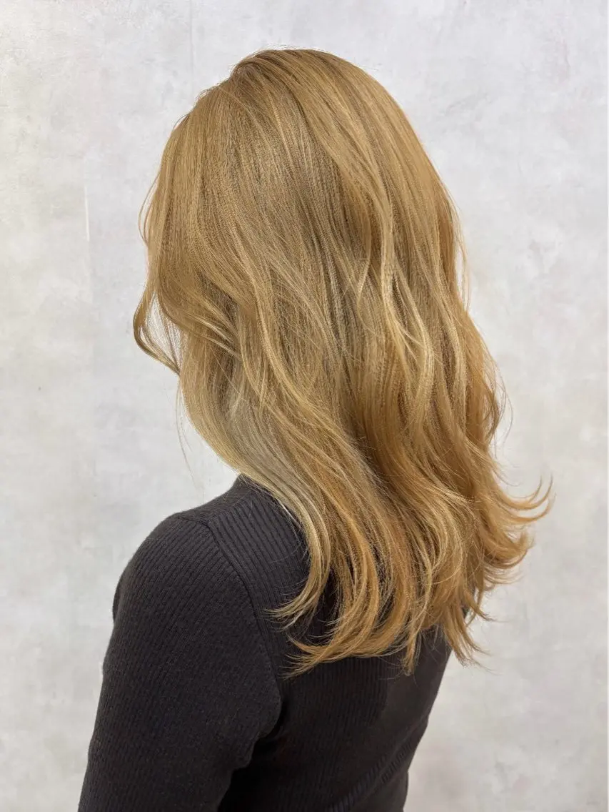 セミロング カラー カット ヘアカラー maco /カラー・縮毛矯正のヘアスタイル