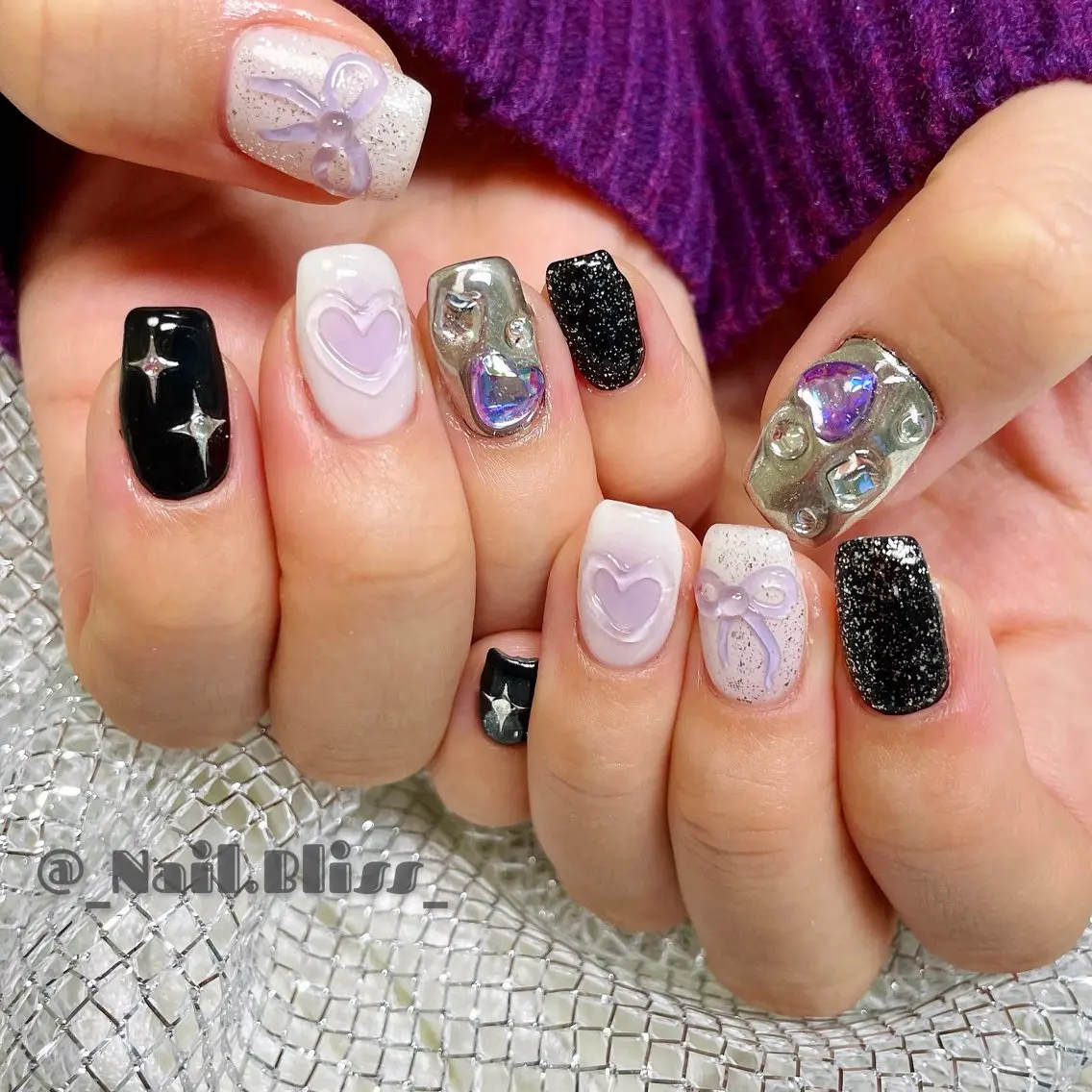 ネイル 持ち込み ハンドネイル NAIL BLISSのネイルデザイン