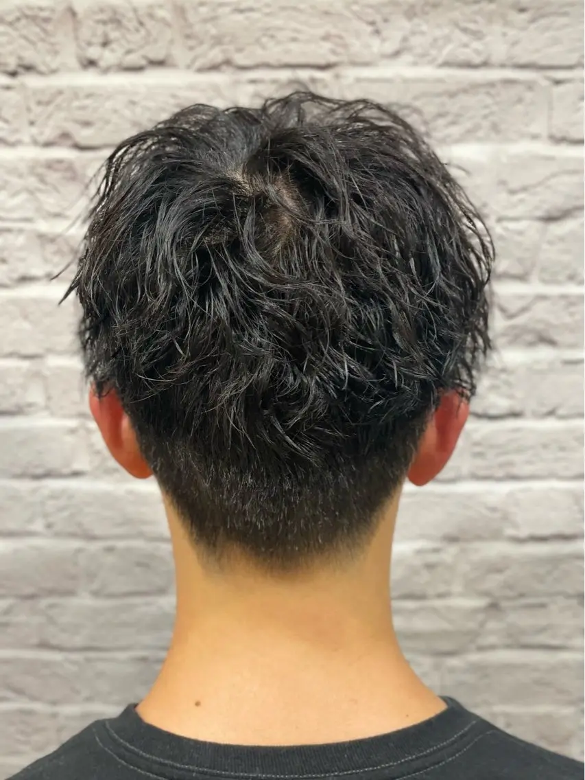 パーマ メンズ マッシュ ツーブロック メンズカット特化💈 遠山泰輝のヘアスタイル