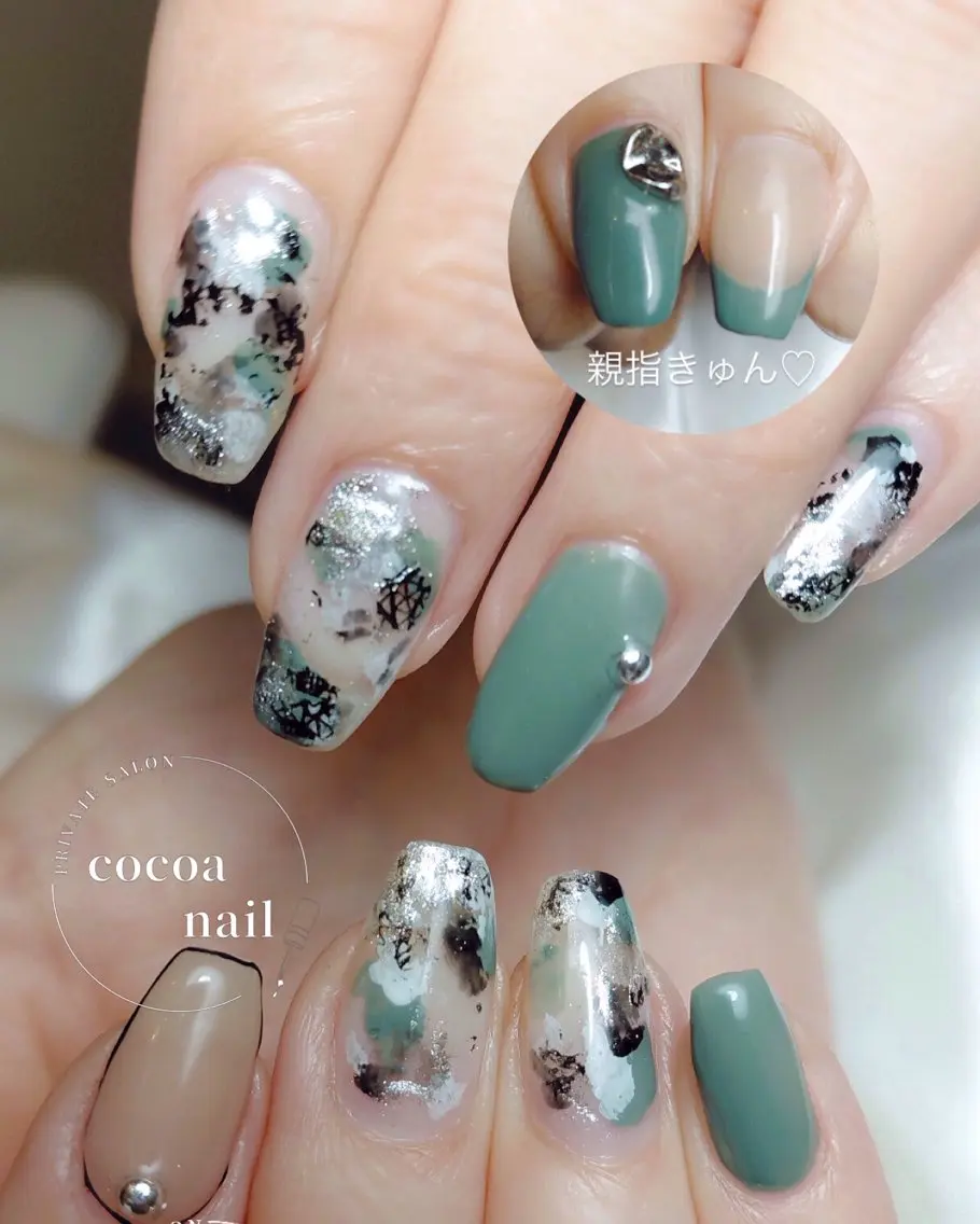 ネイル cocoa nail 　mayaのネイルデザイン