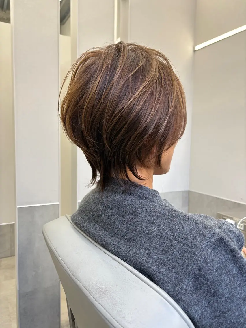 【40代50代女性限定】若見えショート✂️平日無料　＊長さ指定有り🙇🏻‍♂️の写真