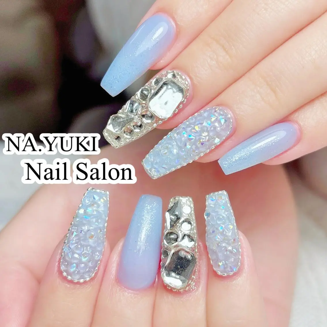ネイル 長さ出し ワンホンネイル ハンドネイル 💗NA.YUKI NAIL💗のネイルデザイン