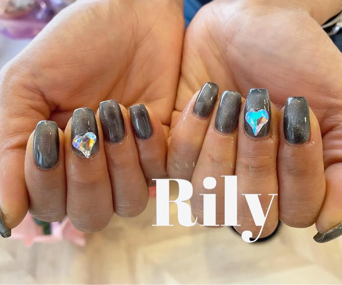 ネイル マグネットネイル NAIL SALON Rily🎀のネイルデザイン
