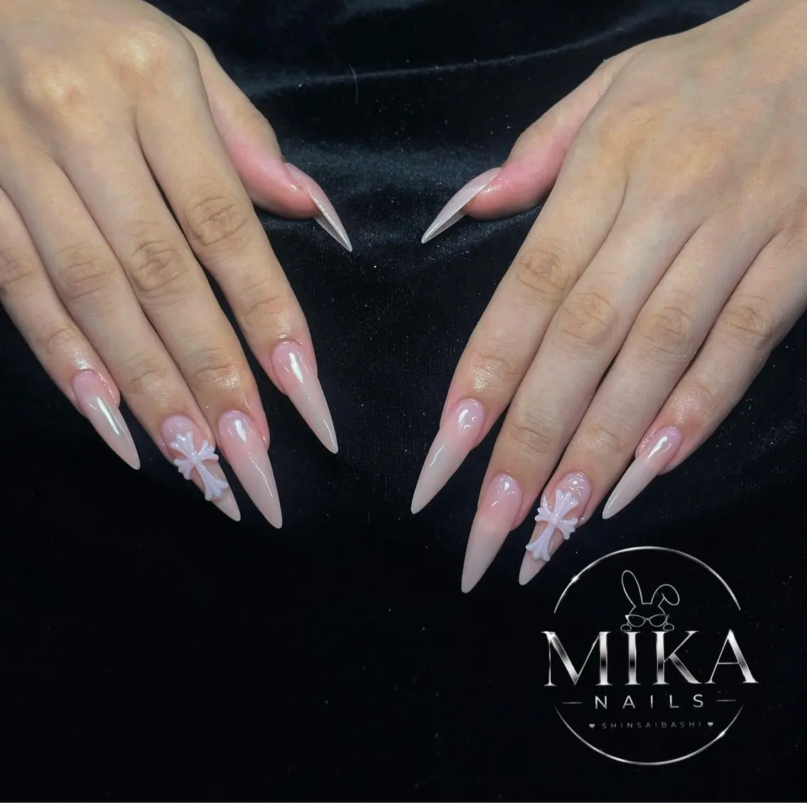 ネイル アートネイル チークネイル ドット フットネイル フレンチネイル KIMU MIKA.NAILのネイルデザイン