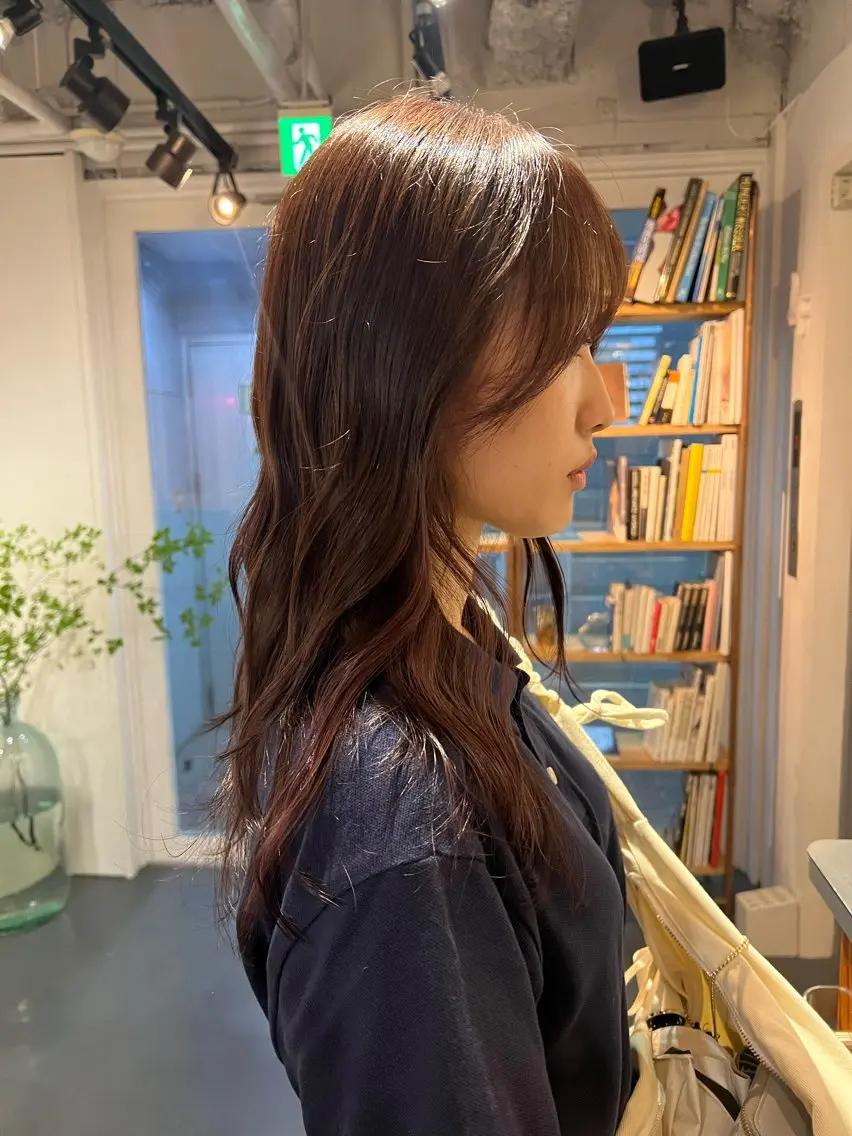 ロング ヘアカラー 鈴木 三保のヘアスタイル