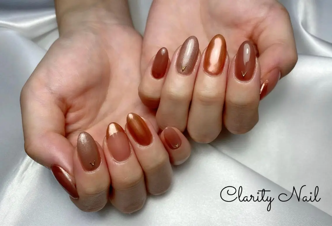 ネイル アートネイル 持ち込み ハンドネイル Clarity Nailのネイルデザイン