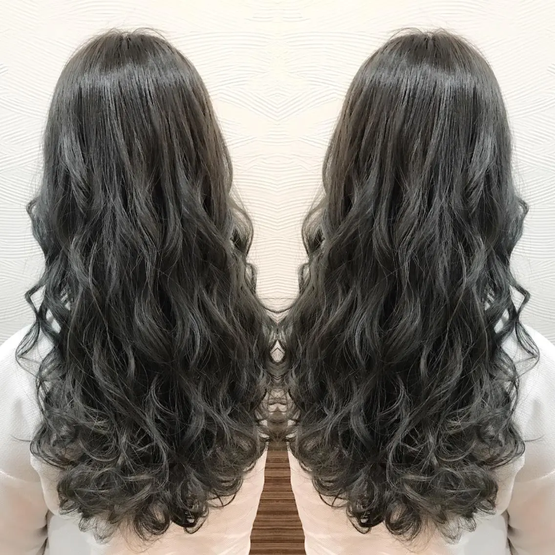 ロング カラー ブルーカラー ブルージュ カラー特化型サロン #SUP.のヘアスタイル