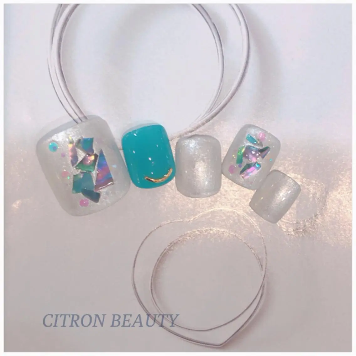 ネイル フットネイル CITRON NAIL💅練習生のネイルデザイン