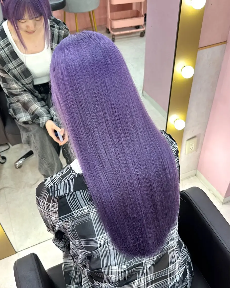 ロング カラー カット ヘアカラー トリートメント 🦋色落ちまで綺麗に 🦋KOKIのヘアスタイル