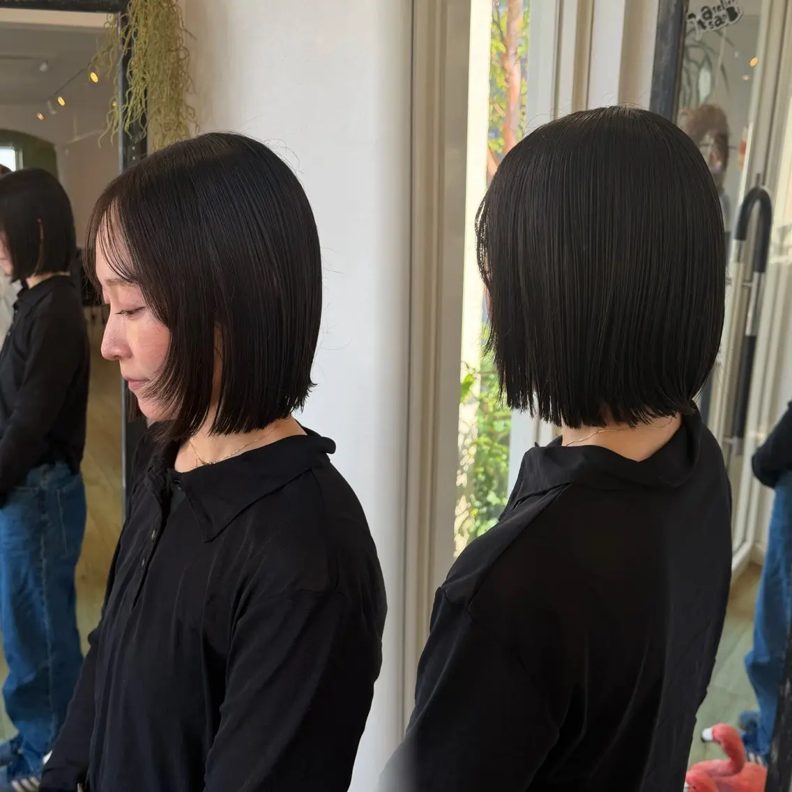 ショート ボブ 金丸 琳のヘアスタイル