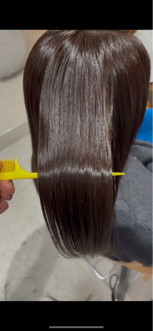 ロング 縮毛矯正 縮毛矯正 endo susumuのヘアスタイル