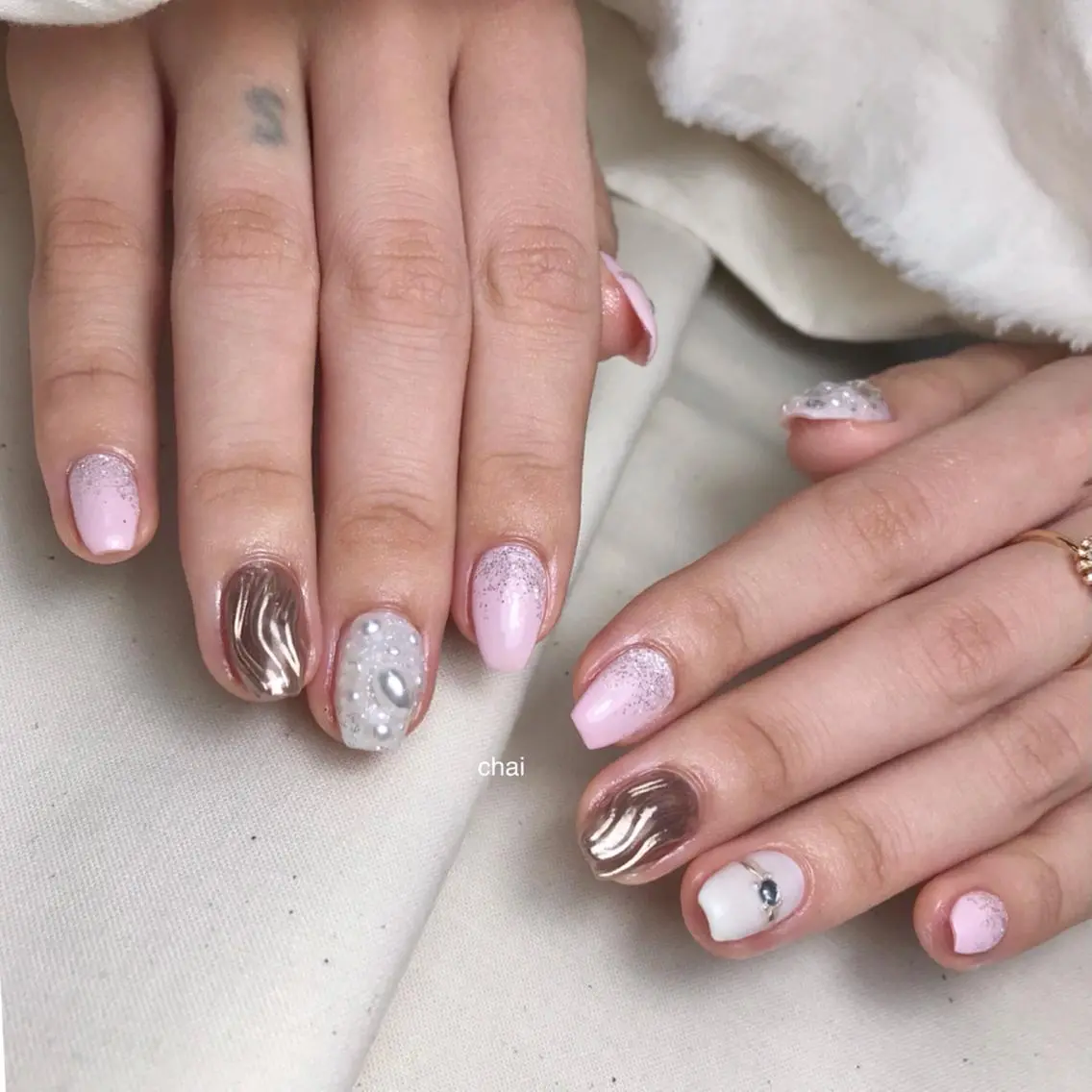 ネイル ハンドネイル chai nail _ai📍鶴橋/桃谷のネイルデザイン